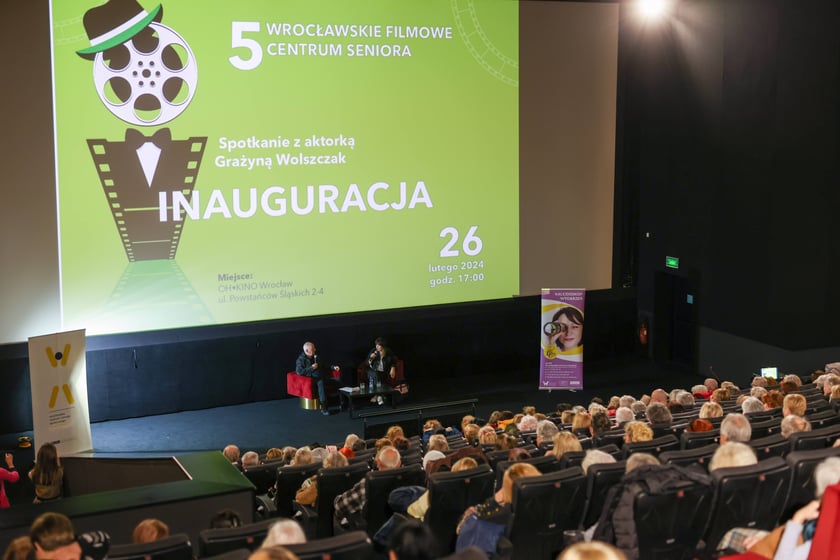 5. edycja Wrocławskiego Filmowego Centrum Seniora ruszyła dzisiaj, w poniedziałek, 26 lutego.