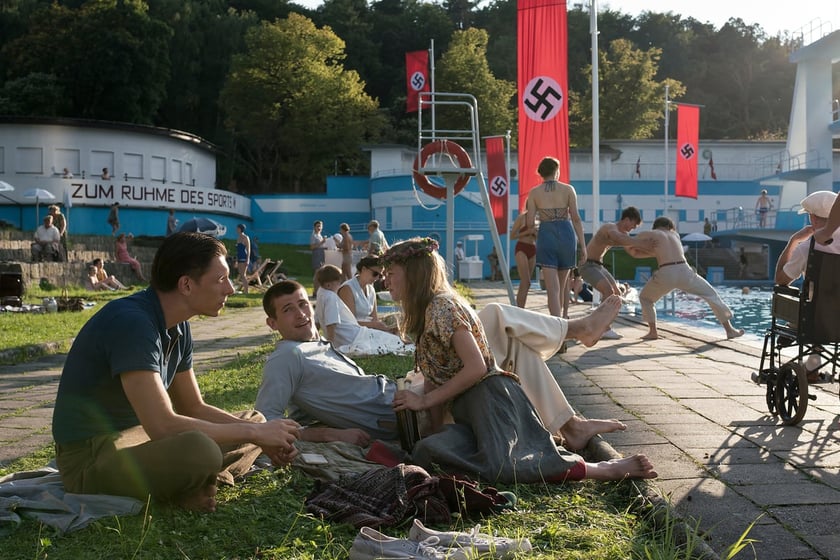 Kadr z filmu "Filip" montowanego przez nagrodzonego Nikodema Chabiora