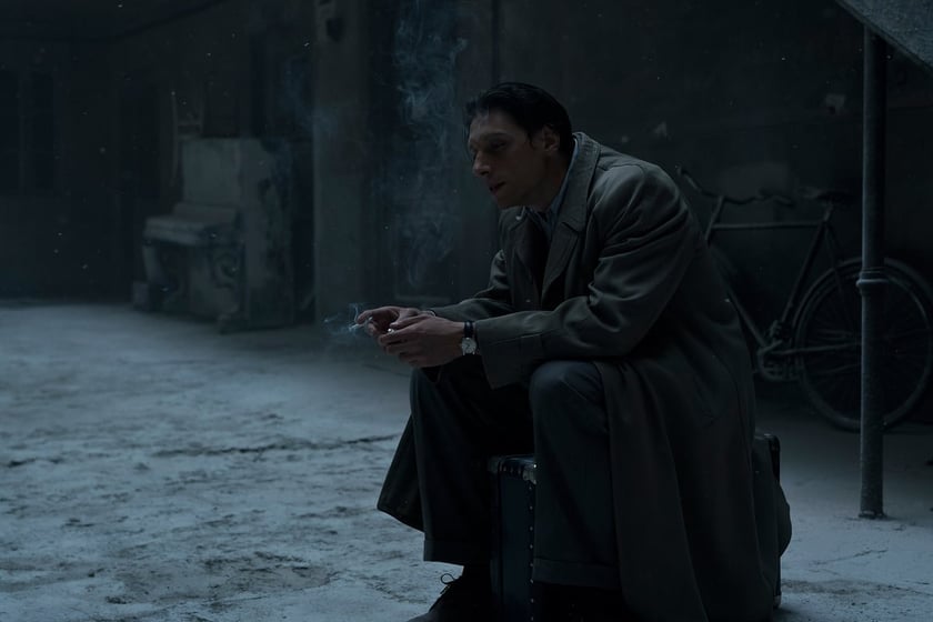 Kadr z filmu "Filip" montowanego przez nagrodzonego Nikodema Chabiora