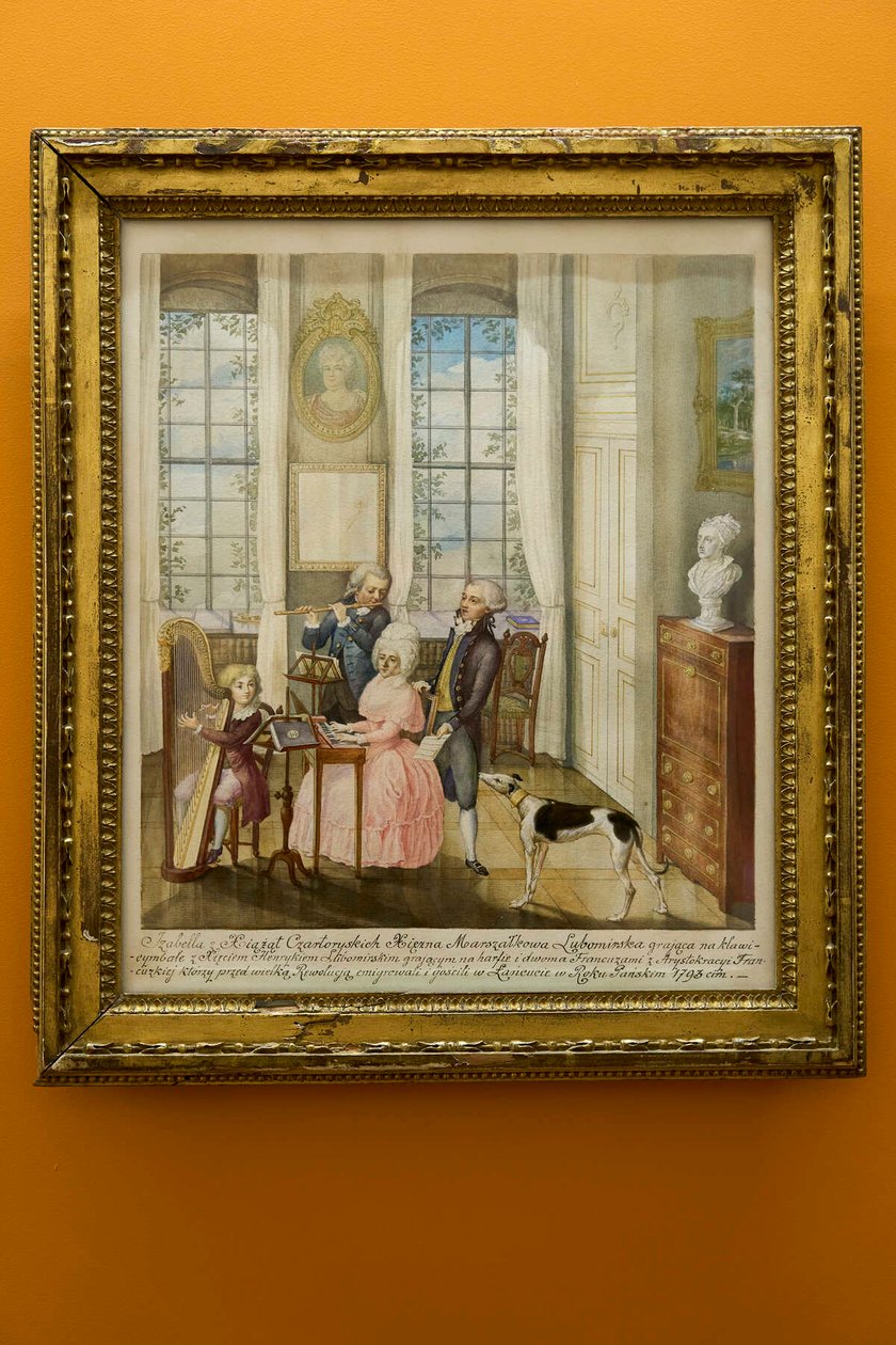 Wystawa &bdquo;Historia nie/oczywista. 200 lat Muzeum Książąt Lubomirskich&rdquo; w Ossolineum &ndash; Henryk Lubomirski z krewną Izabelą z Czartoryskich Lubomirską