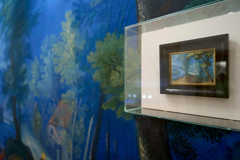 Wystawa &bdquo;Historia nie/oczywista. 200 lat Muzeum Książąt Lubomirskich&rdquo; w Ossolineum &ndash; miniatura Jana Breughla starszego