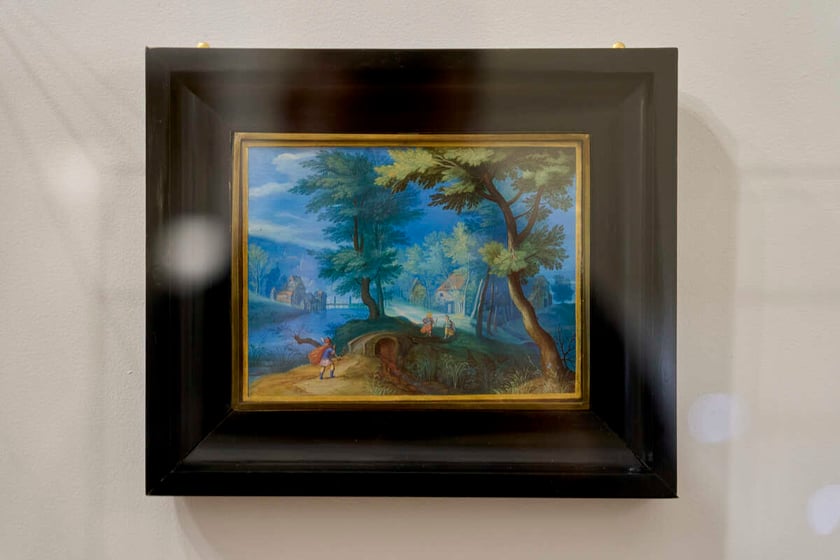 Wystawa &bdquo;Historia nie/oczywista. 200 lat Muzeum Książąt Lubomirskich&rdquo; w Ossolineum &ndash; miniatura Jana Breughel starszy