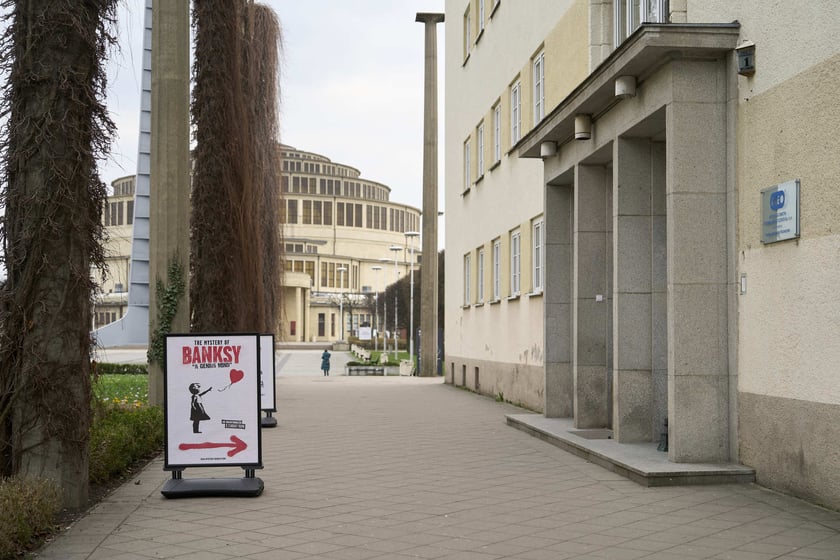 Wystawa The Mystery of Banksy – A Genius Mind, hala IASE, Wrocław