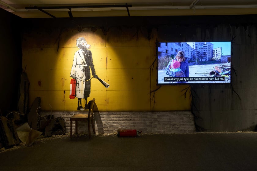 Wystawa The Mystery of Banksy – A Genius Mind, hala IASE, Wrocław