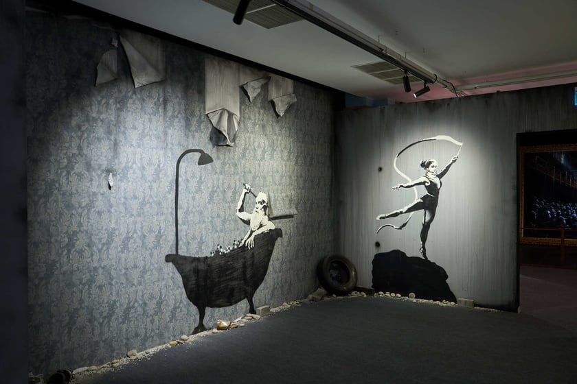 Wystawa The Mystery of Banksy – A Genius Mind, hala IASE, Wrocław