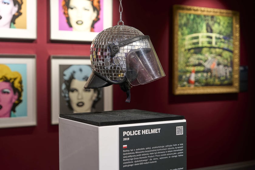 Wystawa The Mystery of Banksy – A Genius Mind, hala IASE, Wrocław