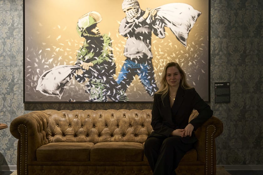 Wystawa The Mystery of Banksy - A Genius Mind w hali IASE