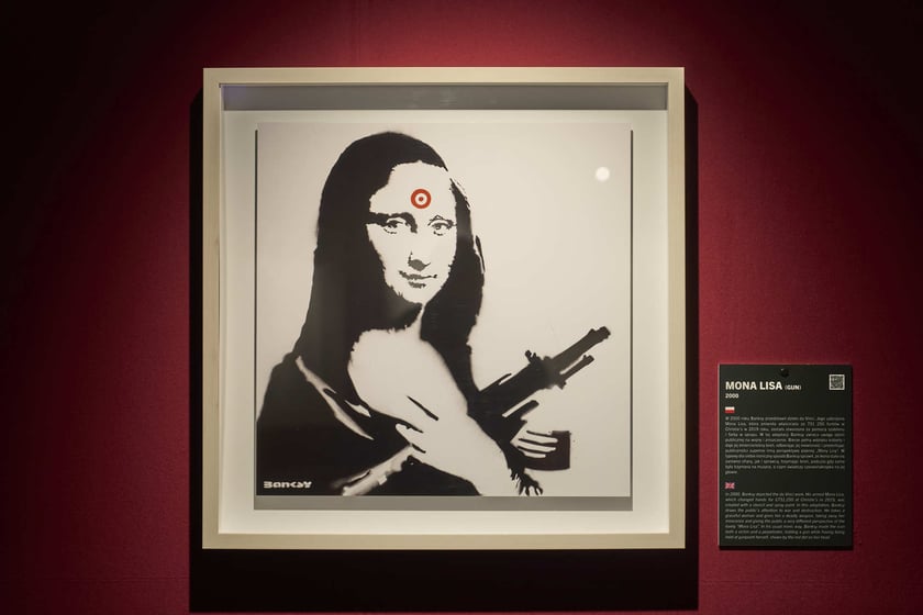 Wystawa The Mystery of Banksy - A Genius Mind w hali IASE