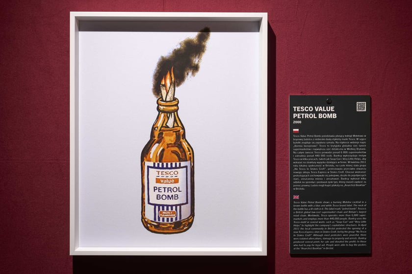Wystawa The Mystery of Banksy - A Genius Mind w hali IASE