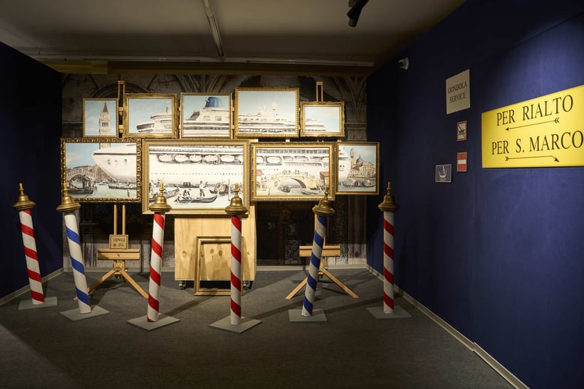 Wystawa The Mystery of Banksy - A Genius Mind w hali IASE