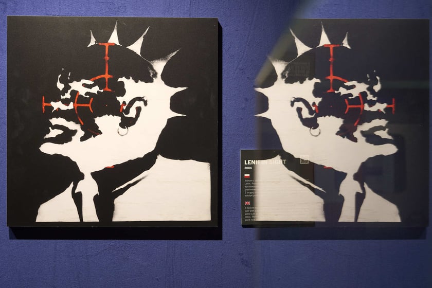 Wystawa The Mystery of Banksy - A Genius Mind w hali IASE