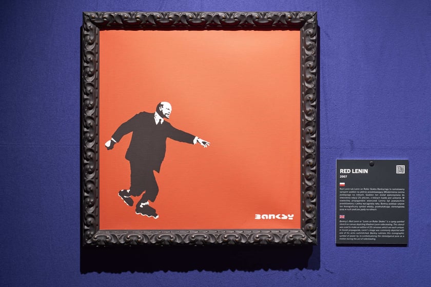 Wystawa The Mystery of Banksy - A Genius Mind w hali IASE