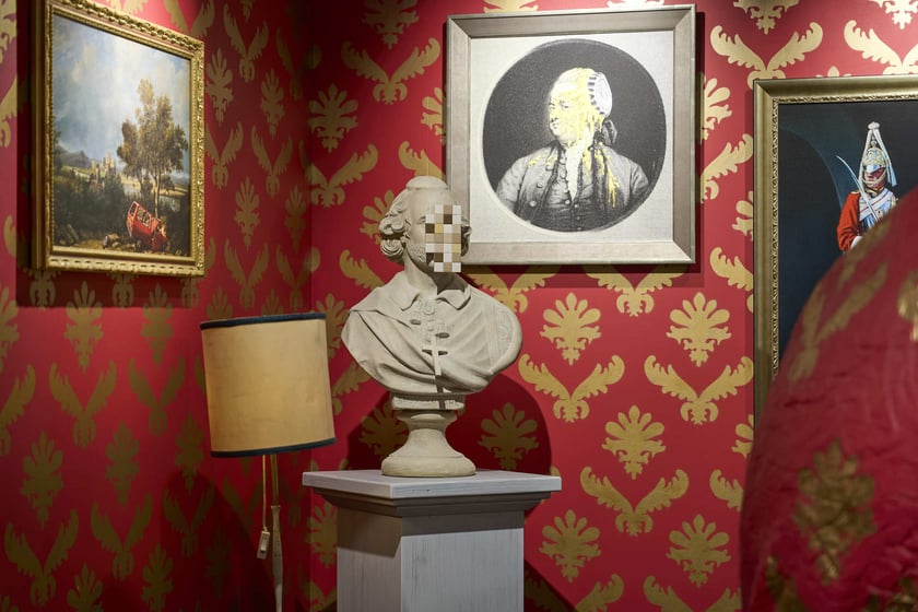 Wystawa The Mystery of Banksy - A Genius Mind w hali IASE