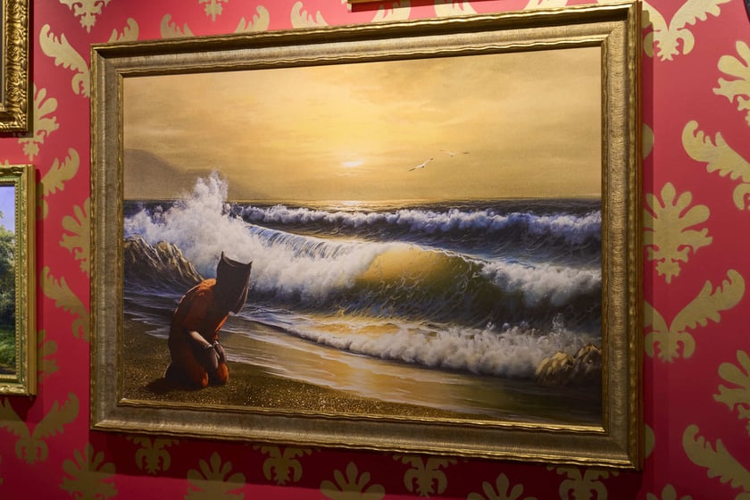 Wystawa The Mystery of Banksy - A Genius Mind w hali IASE