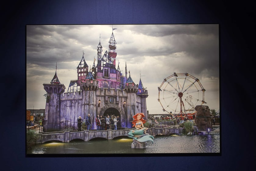 Wystawa The Mystery of Banksy - A Genius Mind w hali IASE