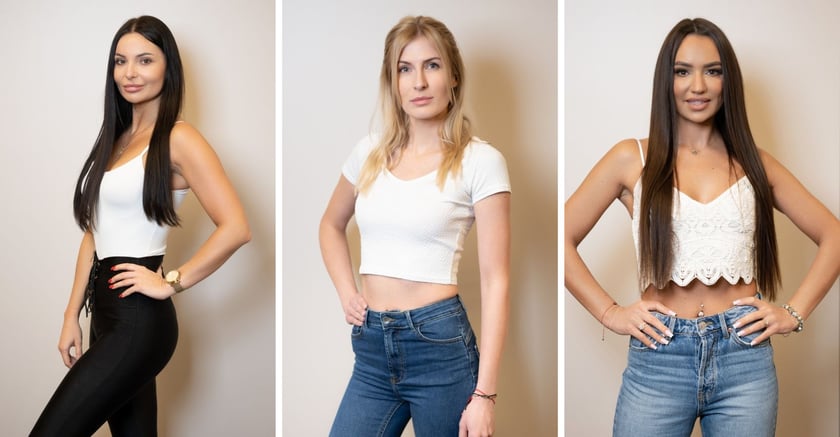 Od lewej: Sylwia Laferi (Oława), Joanna Klimas-Patyk (Strzeszów) i Paulina Budyś (Wrocław)