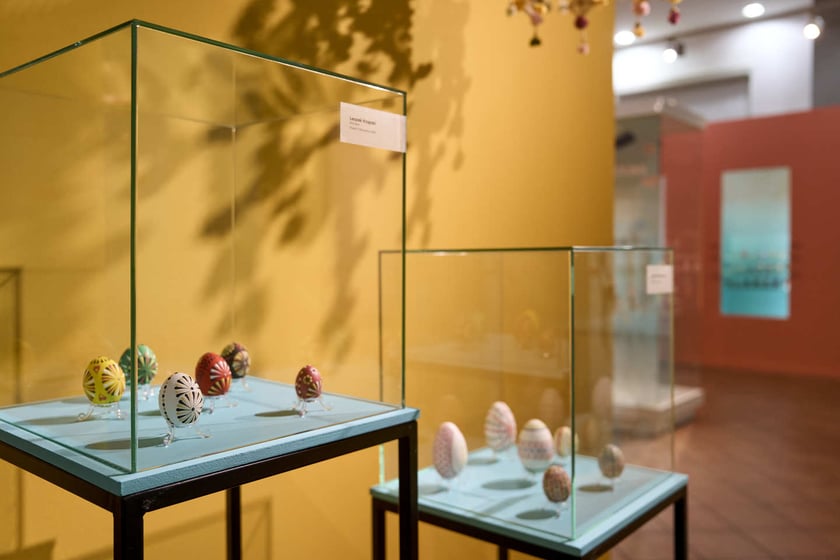 Wspaniałe rękodzieło z okazji Wielkanocy na wystawie w Muzeum Etnograficznym