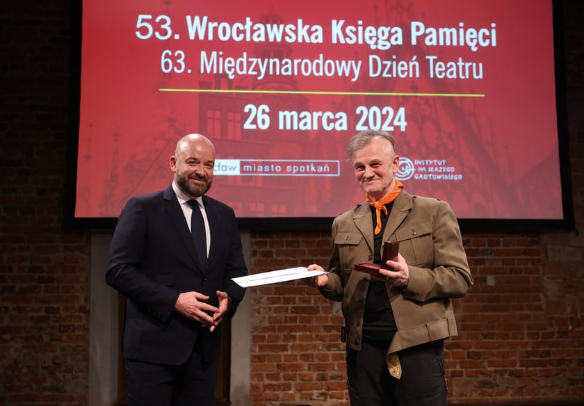 53. Wrocławska Księga Pamięci z okazji 63. Międzynarodowego Dnia Teatru