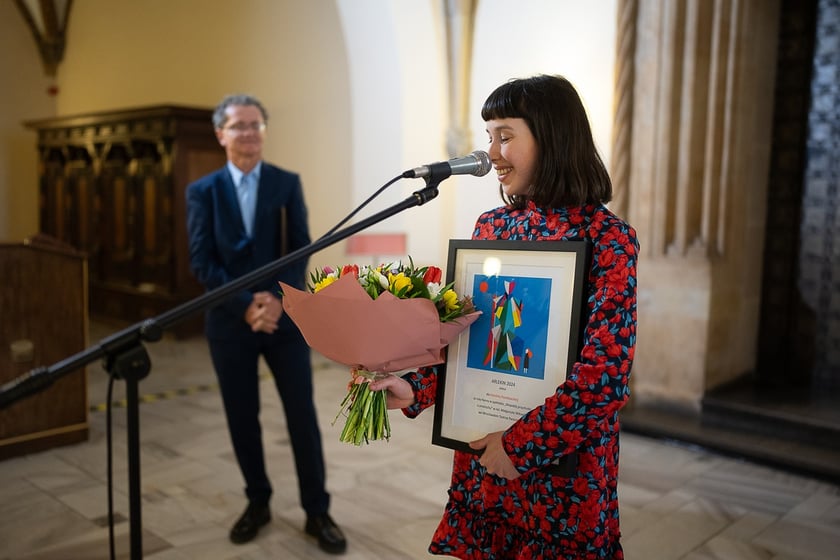 Karolina Paczkowska. Gala wręczenia Arlekinów 2024. Wrocław, 27.03.2024
