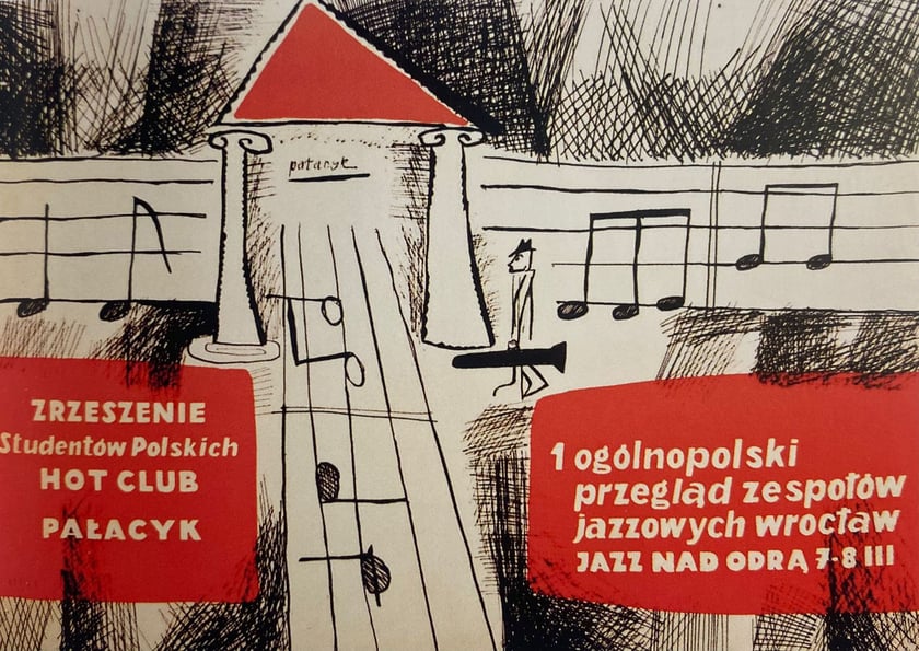 Plakat 1. Jazzu nad Odrą