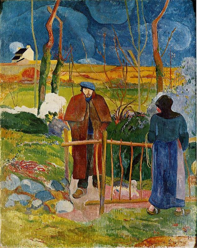 Paul Gauguin, Bonjour, Monsieur Gauguin, 1889, 92 x 74 cm