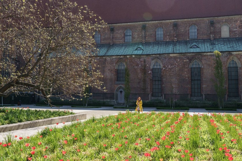 Skwer Wrocławianek przy Bernardyńskiej