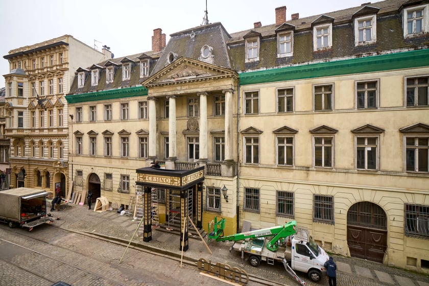 Zdjęcia do nowego serialu przy ul. Szajnochy