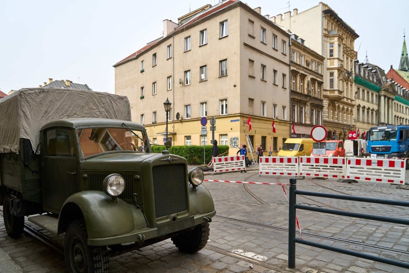 Zdjęcia do nowego serialu przy ul. Szajnochy