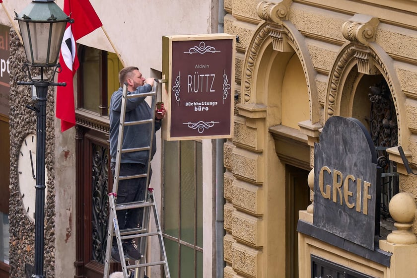 Zdjęcia do nowego serialu przy ul. Szajnochy