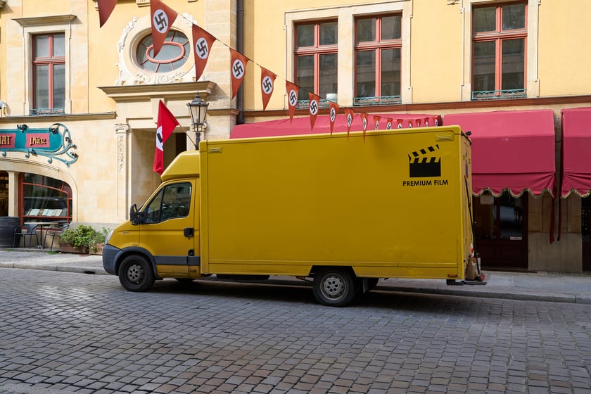 Plan zdjęciowy na ul. Włodkowica