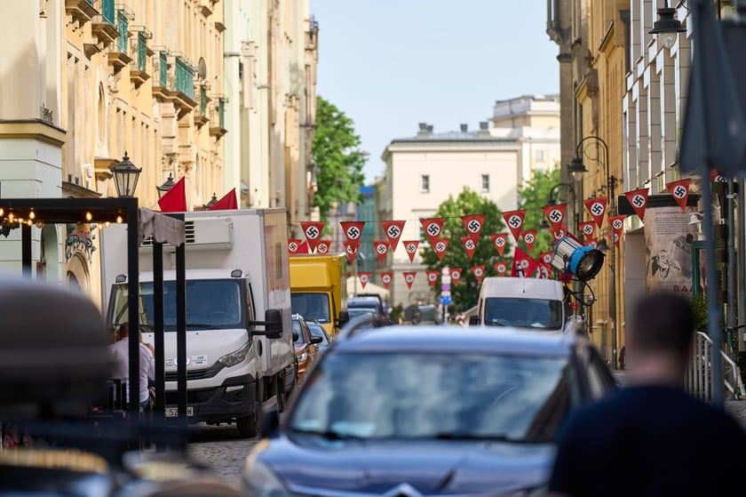 Plan zdjęciowy na ul. Włodkowica