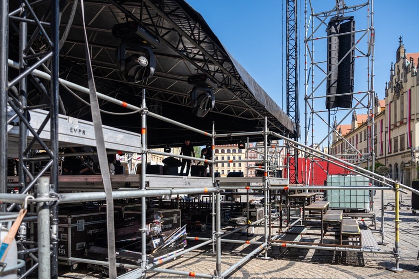 Scena na rynku już prawie gotowa na Gitarowy Rekord Świata 2024