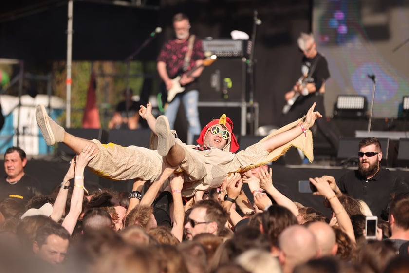 Festiwal 3-Majówka we Wrocławiu - drugi dzień koncertów i zabawa publiczności
