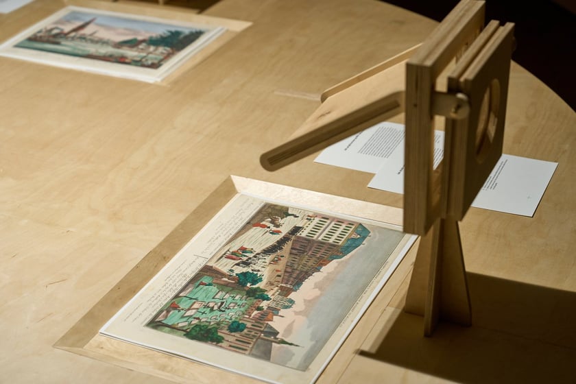 Wystawa &bdquo;Vue d&rsquo;optique i maszyny optyczne&rdquo; w Muzeum Architektury do 4 sierpnia