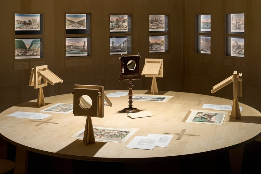 Wystawa &bdquo;Vue d&rsquo;optique i maszyny optyczne&rdquo; w Muzeum Architektury do 4 sierpnia