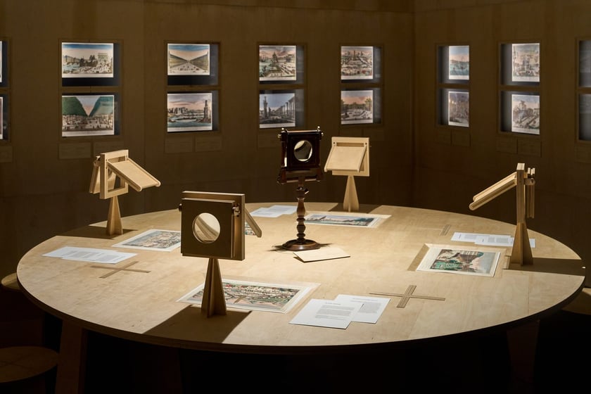 Wystawa &bdquo;Vue d&rsquo;optique i maszyny optyczne&rdquo; w Muzeum Architektury do 4 sierpnia