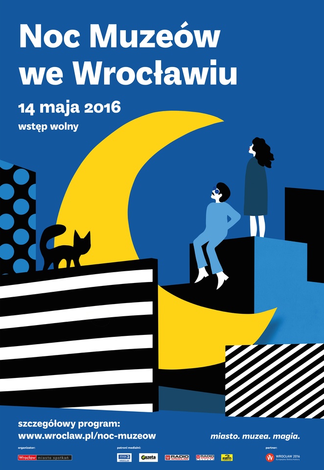 Plakat Joanny Gniady na Noc Muze&oacute;w 2016