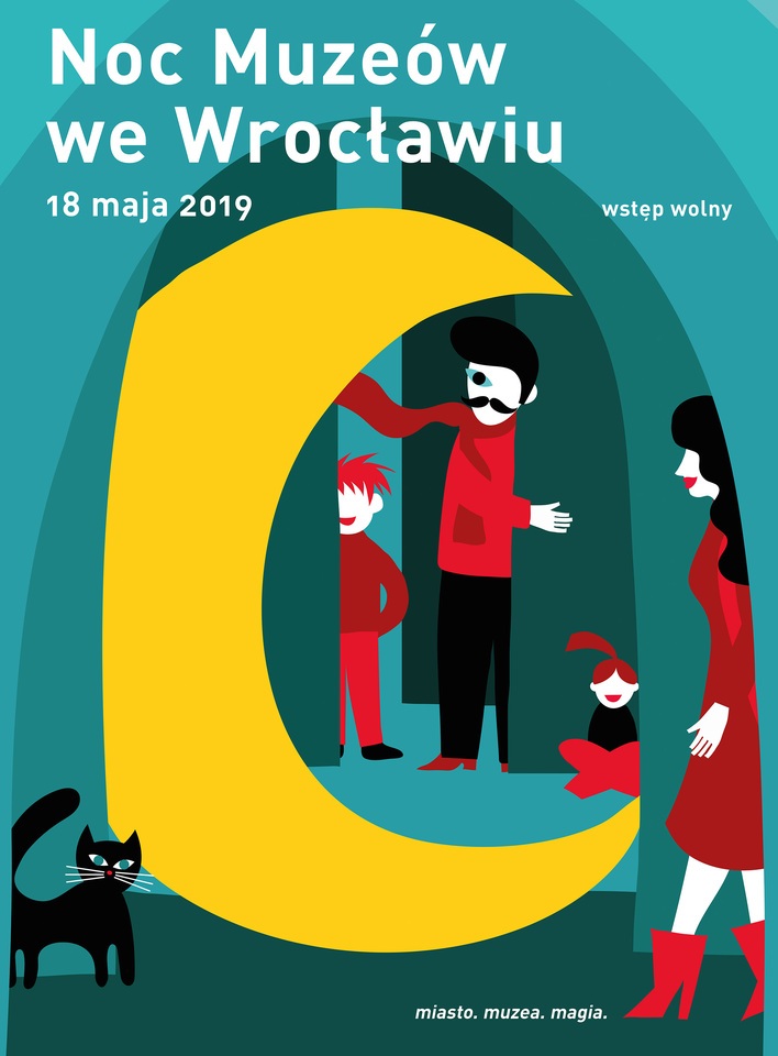 Plakat Joanny Gniady na Noc Muze&oacute;w 2019