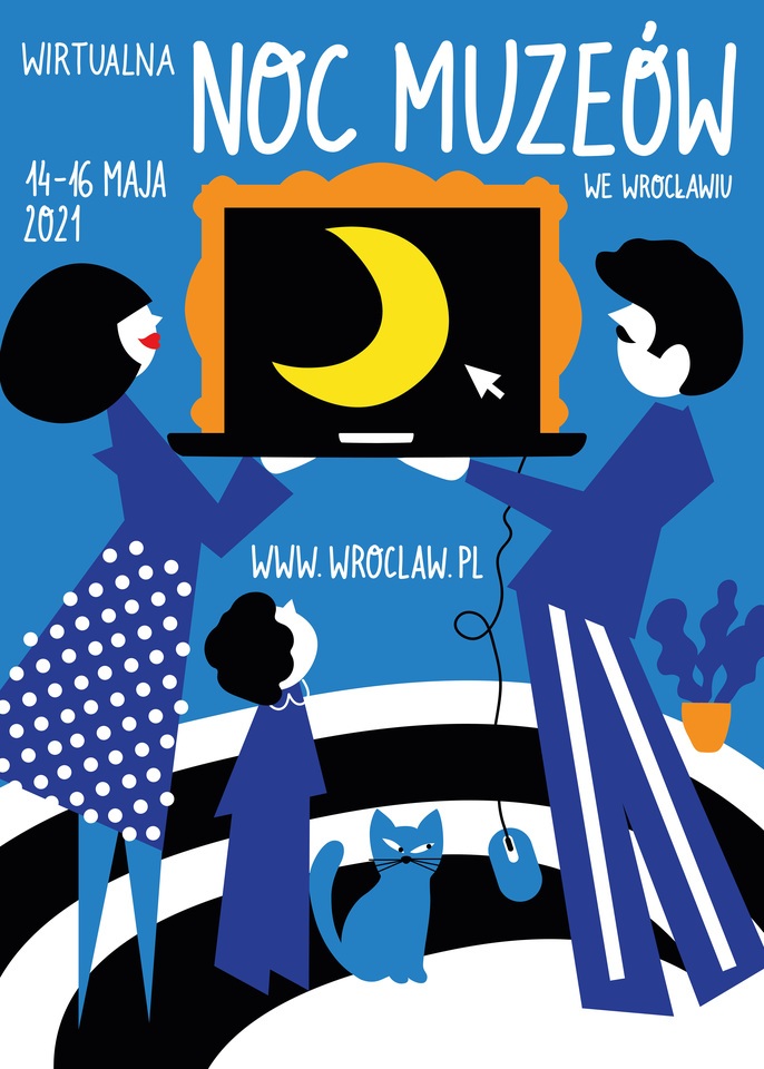 Plakat Joanny Gniady na Noc Muze&oacute;w 2021