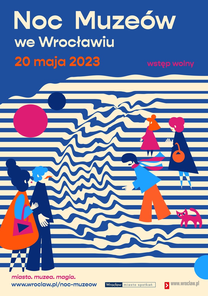 Plakat Joanny Gniady na Noc Muze&oacute;w 2023