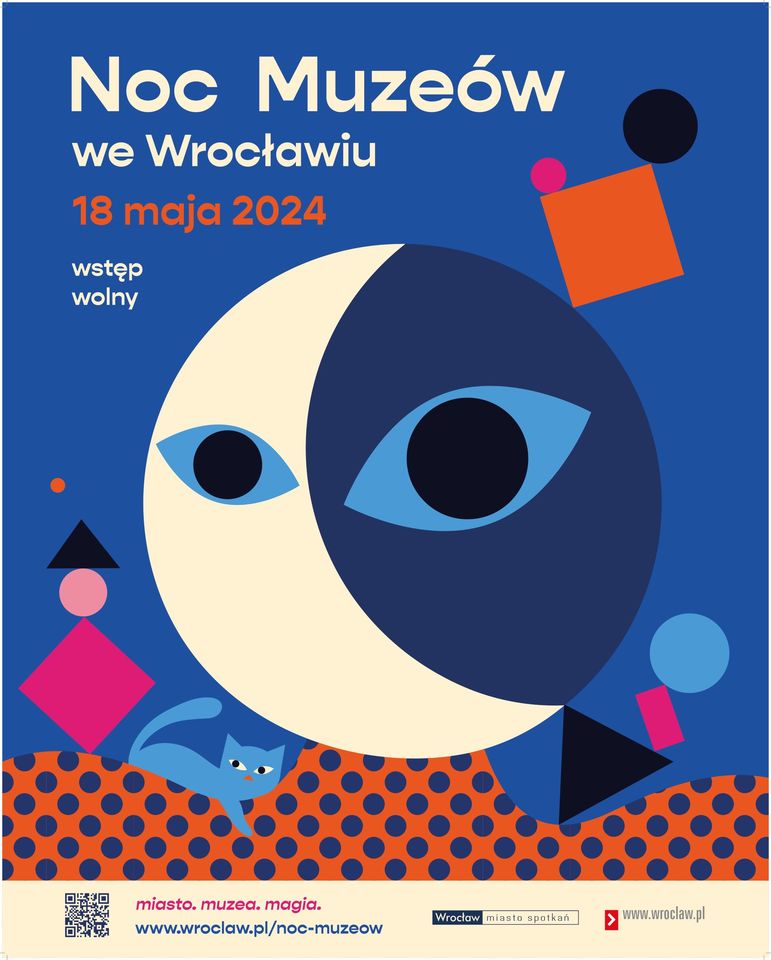 Plakat Joanny Gniady na Noc Muze&oacute;w 2024