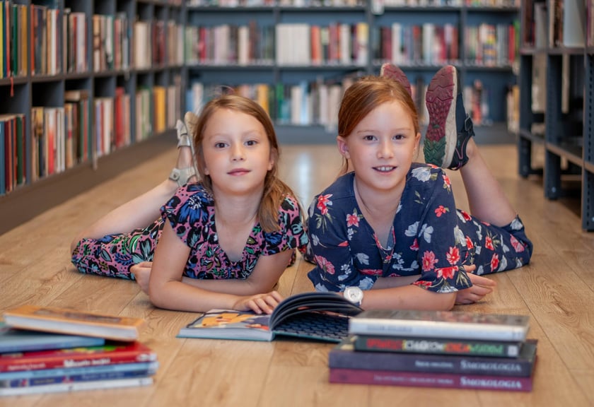 Zajęcia w jednej z filii Miejskiej Biblioteki Publicznej we Wrocławiu