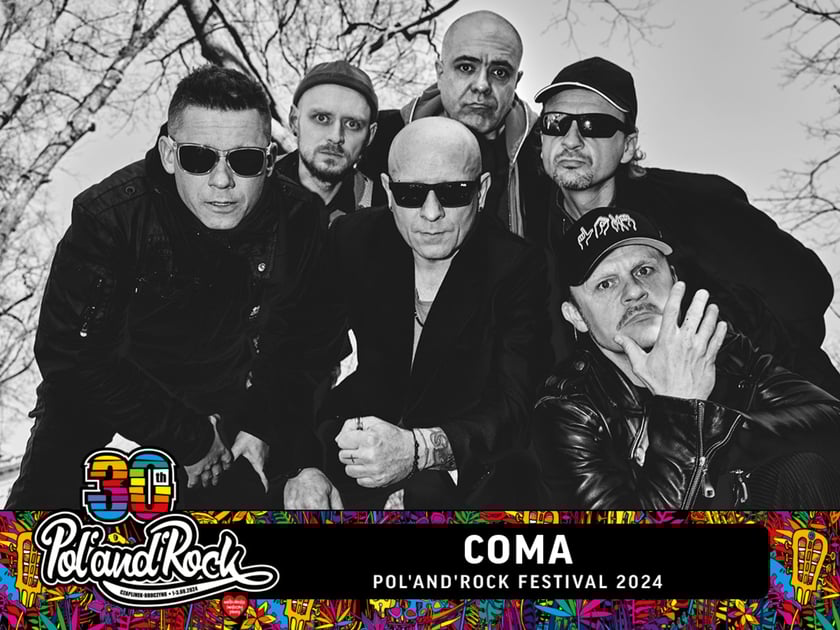 Kto zagra na Dużej Scenie Pol'and'Rock Festival 2024? Coma
