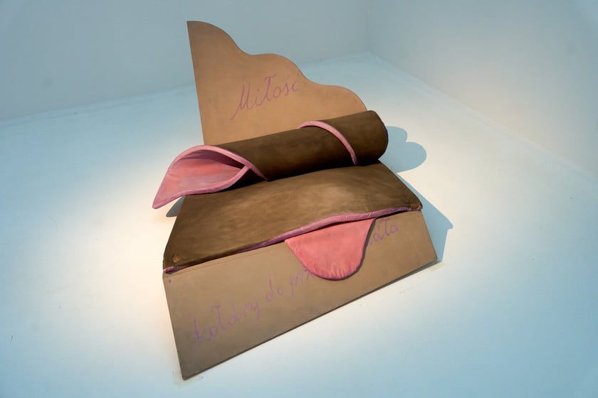 Prace Marii Pinińskiej-Bereś na wystawie w Pawilonie Czterech Kopuł we Wrocławiu