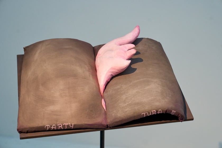 Prace Marii Pinińskiej-Bereś na wystawie w Pawilonie Czterech Kopuł we Wrocławiu