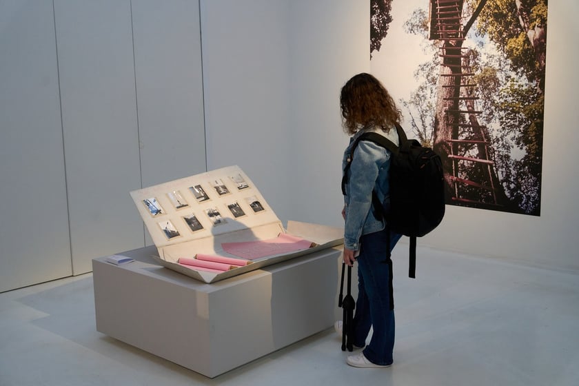 Prace Marii Pinińskiej-Bereś na wystawie w Pawilonie Czterech Kopuł we Wrocławiu