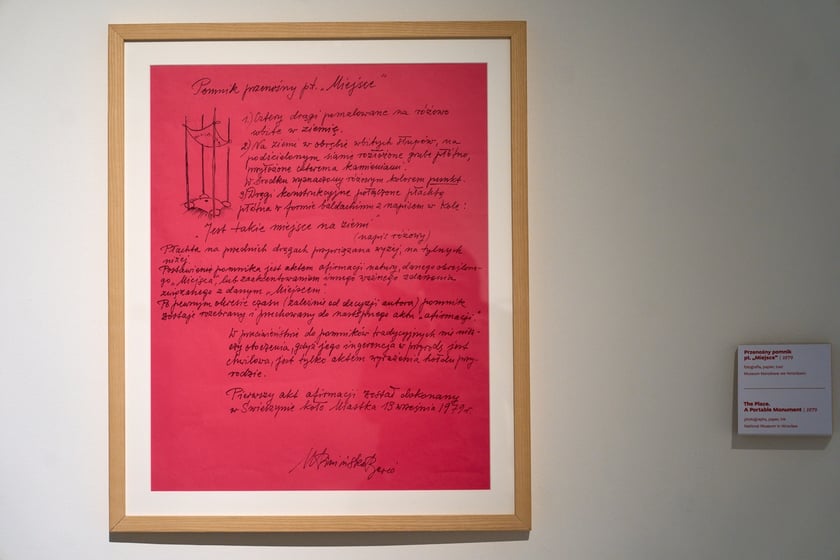 Prace Marii Pinińskiej-Bereś na wystawie w Pawilonie Czterech Kopuł we Wrocławiu