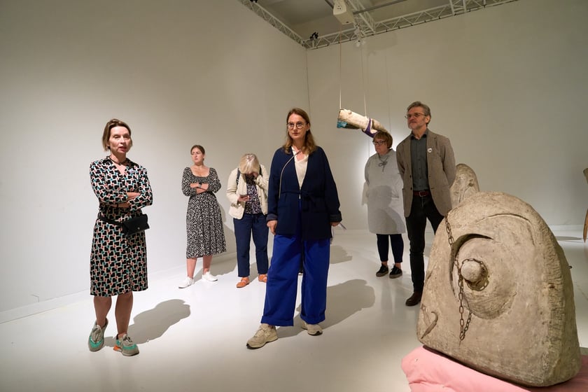 Prace Marii Pinińskiej-Bereś na wystawie w Pawilonie Czterech Kopuł we Wrocławiu