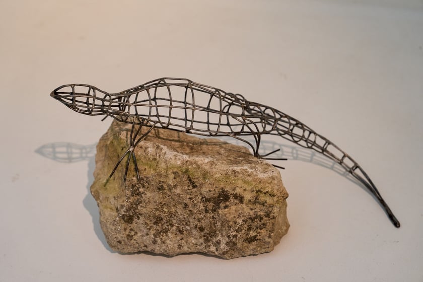 Prace Marii Pinińskiej-Bereś na wystawie w Pawilonie Czterech Kopuł we Wrocławiu