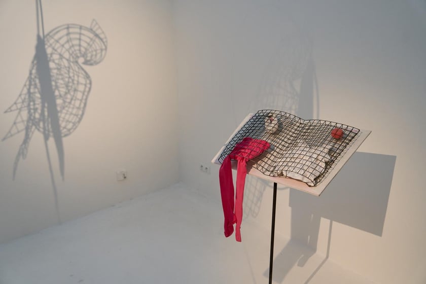 Prace Marii Pinińskiej-Bereś na wystawie w Pawilonie Czterech Kopuł we Wrocławiu